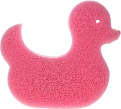 Fragrances, Perfumes, Cosmetics Baby Bathing Sponge "Duck", pink - Top Choice