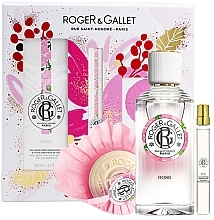 Fragrances, Perfumes, Cosmetics Roger&Gallet Rose - Set (edp/100 ml + soap/50 g + edp/10 ml)