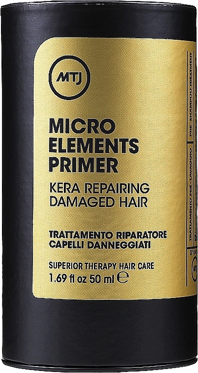 Hair Serum - MTJ Cosmetics Superior Therapy Pre-Shampoo Treatment Microelements Aminoacids — photo N3