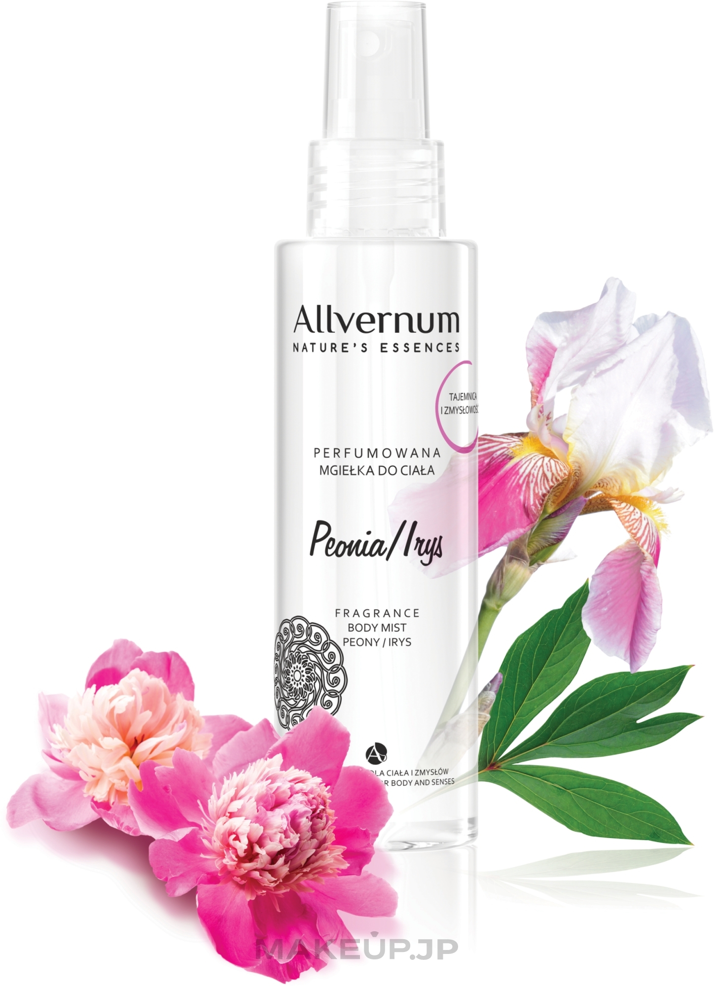 Scented Body Mist 'Peony & Iris' - Allverne Nature's Essences Body Mist — photo 125 ml