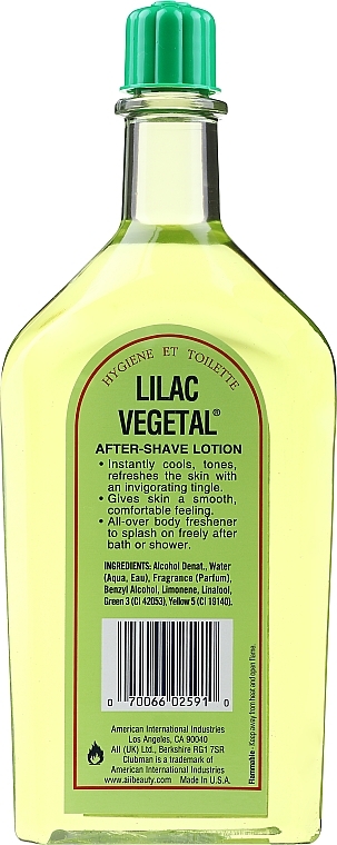 Clubman Pinaud Lilac Vegetal - After Shave Lotion — photo N2