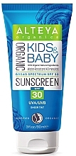 Fragrances, Perfumes, Cosmetics Body Sunscreen - Alteya Organic Kids & Baby Sunscreen Cream SPF30