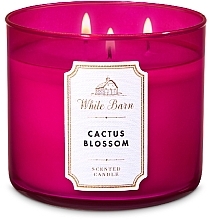 Fragrances, Perfumes, Cosmetics Bath and Body Works Cactus Blossom White Barn - Scented Candle