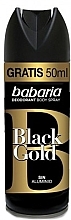 Men Deodorant-Spray - Babaria Men Black Gold Deodorant Body Spray — photo N1