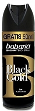 Fragrances, Perfumes, Cosmetics Men Deodorant-Spray - Babaria Men Black Gold Deodorant Body Spray