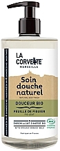Organic Shower Gel "Fig Leaf" - La Corvette Marseilles Fig Leaf Body Wash — photo N1