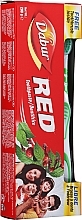 Teeth Care Set with Green Toothbrush - Dabur Red — photo N2