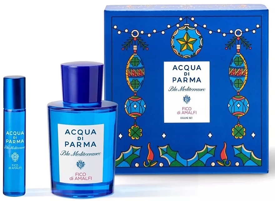Acqua Di Parma Blu Mediterraneo Fico Di Amalfi Deluxe Set - Kit (edt/75 ml + edt/mini/12 ml) — photo N2