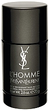 Fragrances, Perfumes, Cosmetics Yves Saint Laurent L`Homme - Deodorant-Stick