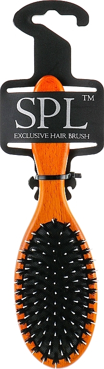 Massage Hair Brush, wooden, 2327 - SPL Hair Brush — photo N1