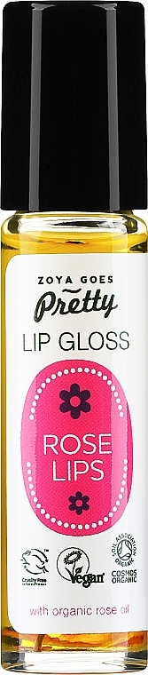 Rose Lip Gloss - Zoya Goes Lip Gloss Rose Lips — photo N1