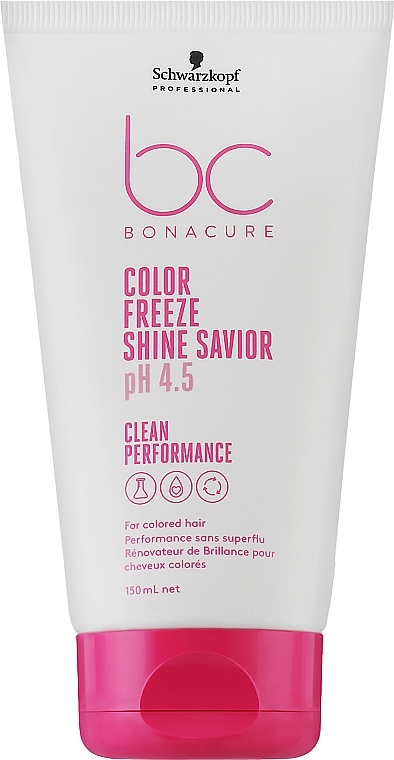 Colored Hair Serum - Schwarzkopf Professional Bonacure Color Freeze Shine Savior pH 4.5 — photo N1