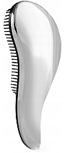 Fragrances, Perfumes, Cosmetics Hair Brush "Untangle Metallic", 415957, silver - Inter-Vion