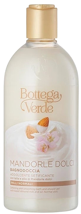 Milk & Sweet Almond Oil Bath & Shower Gel - Bottega Verde Mandorle Dolci Bath & Shower Gel — photo N1