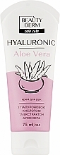 Fragrances, Perfumes, Cosmetics Hand Cream with Hyaluronic Acid & Aloe Vera Extract - Beauty Derm Skin Care Hyaluronic Aloe Vera