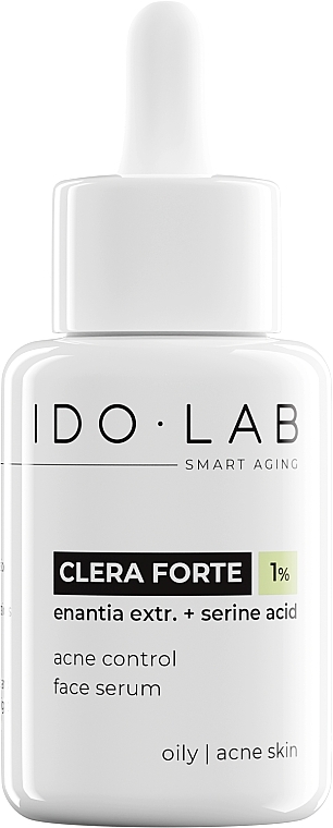 Serum for Oily & Acne-Prone Skin - Idolab Clera Forte Acne Control Face Serum — photo N1