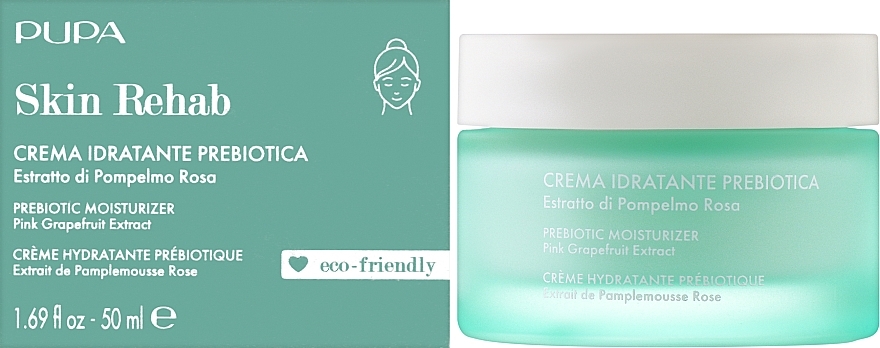 Moisturizing Face Cream with Prebiotics - Pupa Skin Rehab Prebiotic Moisturizer — photo N5