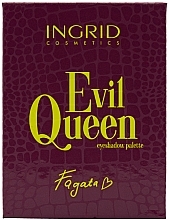 Eyeshadow Palette - Ingrid Cosmetics x Fagata Evil Queen Eyeshadow Palette — photo N2