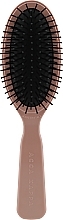 Fragrances, Perfumes, Cosmetics Hair Brush - Acca Kappa Oval Brush Nude Look