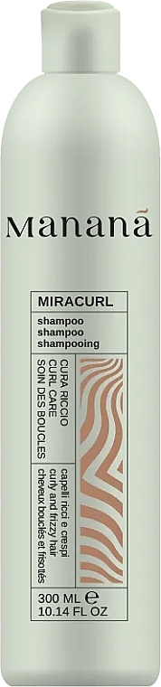 Shampoo for Curly Hair - Manana Miracurl Shampoo — photo N1