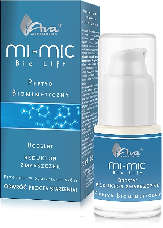 Anti-Wrinkle Serum - AVA Laboratorium Mi-Mic Bio Lift Booster — photo N1