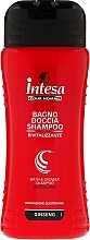 Shampoo-Shower Gel with Ginseng Extract - Intesa Classic Black Shower Shampoo Gel Revitalizing — photo N3