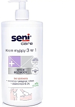 No Rinse Cleansing Cream - Seni Care 3% Urea Cleansing Cream 3in1 — photo N2