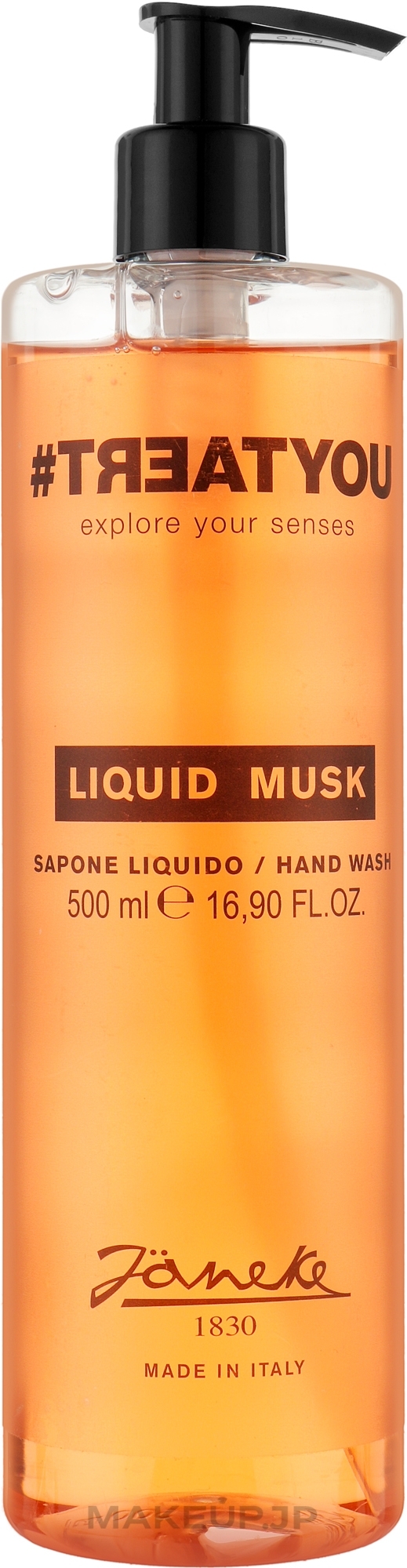 Liquid Hand Soap - Janeke #Treatyou Liquid Musk Hand Wash — photo 500 ml