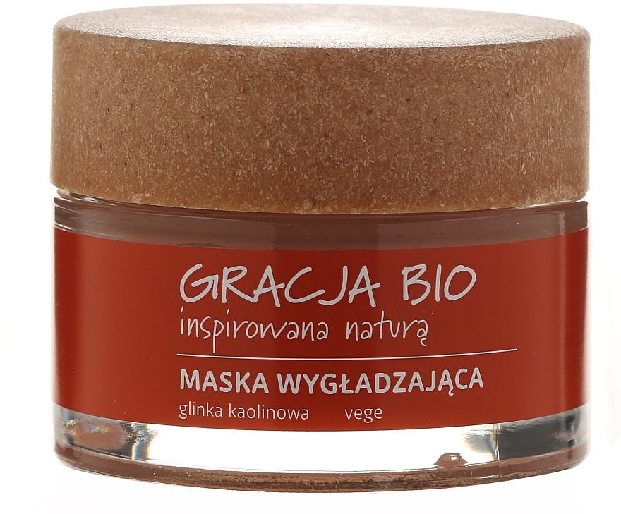 Smoothing Face Mask with Kaolin Clay - Gracja Bio Smoothing Mask — photo N3