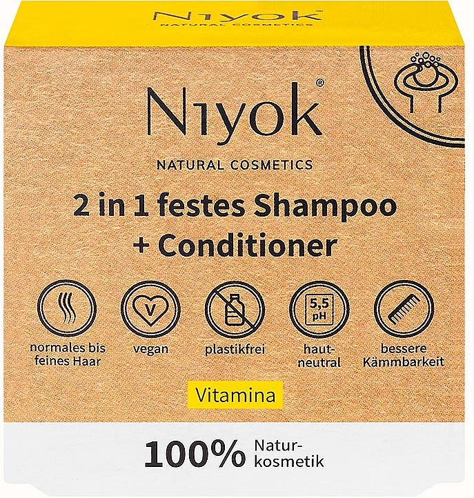 Vitamin Solid Shampoo-Conditioner - Niyok 2in1 — photo N2