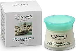 Fragrances, Perfumes, Cosmetics Moisturizing Cream SPF 15 for Normal & Dry Skin - Canaan Minerals & Herbs Moisturizing Cream with SPF 15 Normal to Dry Skin