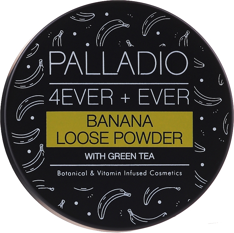 Banana Powder - Palladio 4 Ever+Ever Banana Loose Setting Powder — photo N5