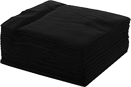 Towels in Box, 40x70cm, 55g/m2, 50pcs, black - Doily — photo N3