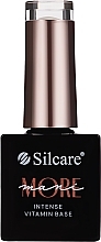 Fragrances, Perfumes, Cosmetics Transparent Base Coat - Silcare ManiMORE Intense Vitamin Base