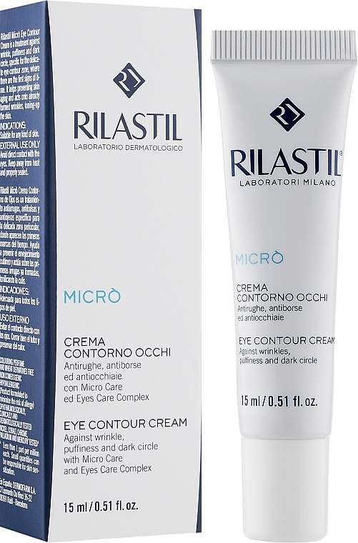 Anti-Aging Eye Cream - Rilastil Micro Eye Contour Cream — photo N5