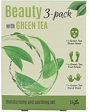 Fragrances, Perfumes, Cosmetics Set - Echolux Beauty 3-Pack With Green Tea (mask/3pcs)