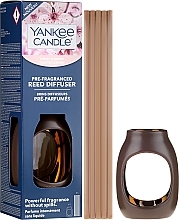 Reed Diffuser "Cherry Blossom" - Yankee Candle Cherry Blossom Pre-Fragranced Reed Diffuser — photo N1