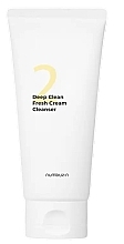 Moisturizing Face Wash Emulsion - Numbuzin No.2 Deep Clean Fresh Cream Cleanser — photo N1