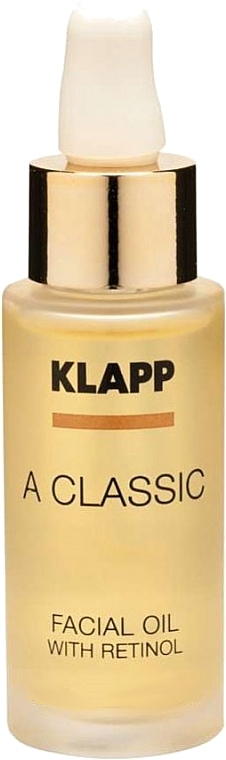 Retinol Face Oil - Klapp A Classic Facial Oil With Retinol — photo N1