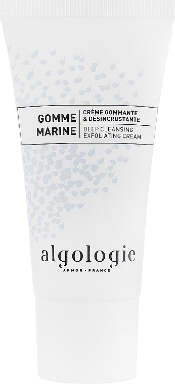 Deep Cleansing Cream Gommage - Algologie Energy Plus Deep Cleansing Exfoliating Cream — photo N1