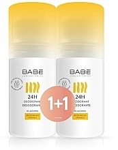 Prebiotic Deodorant Set '24 Hour Protection' - Babe Laboratorios Sensitive (deo/2x50ml) — photo N1