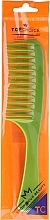 Fragrances, Perfumes, Cosmetics Hair Comb 1116, green - Top Choice