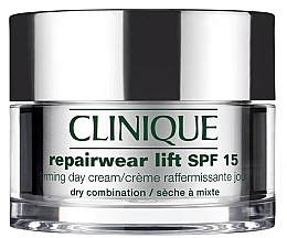 Fragrances, Perfumes, Cosmetics Intensively Regenerating & Firming Day Cream for Combination Skin Type Prone to Dryness - Clinique Repairwear Lift SPF 15 Firming Day Cream Dry Combination