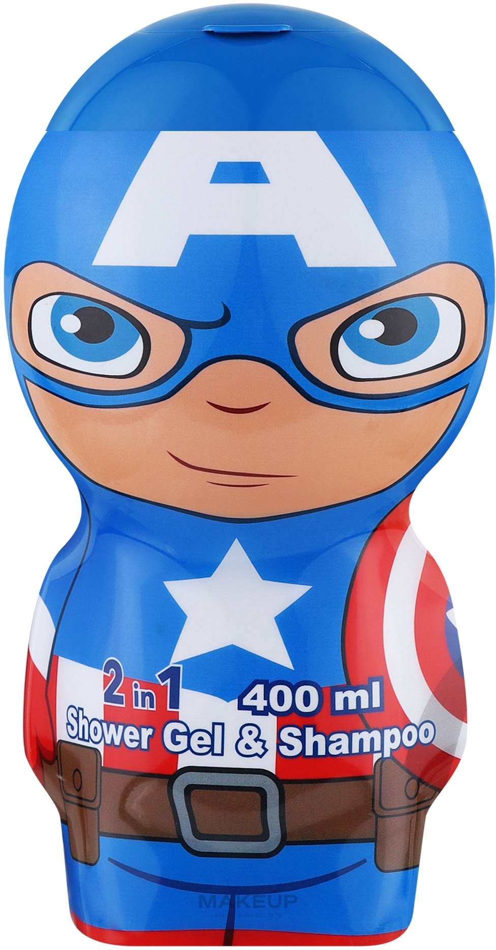 Air-Val International Marvel Captain America 2D - Shower Gel 2in1 — photo 400 ml