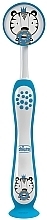 Suction Cup Toothbrush, 3-6 years old, blue - Chicco Milk Teeth — photo N2