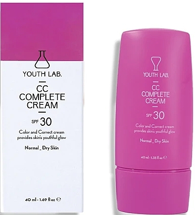 CC Cream SPF30 for Normal to Dry Skin - Youth Lab. CC Cream Normal Dry SPF30 — photo N1