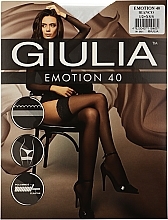 Fragrances, Perfumes, Cosmetics Stockings "Emotion" 40 Den, bianco - Giulia