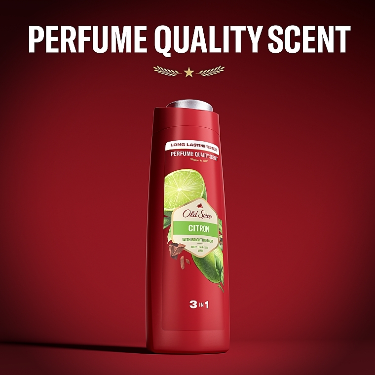 Shower Gel - Old Spice Citron Shower Gel — photo N7