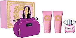 Fragrances, Perfumes, Cosmetics Versace Bright Crystal - Set (edt/90ml + b/lot/100ml + sh/gel/100ml + bag)