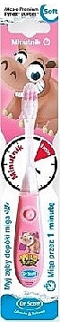 Children's Flashing Toothbrush with Timer, pink - Dr. Scott — photo N1